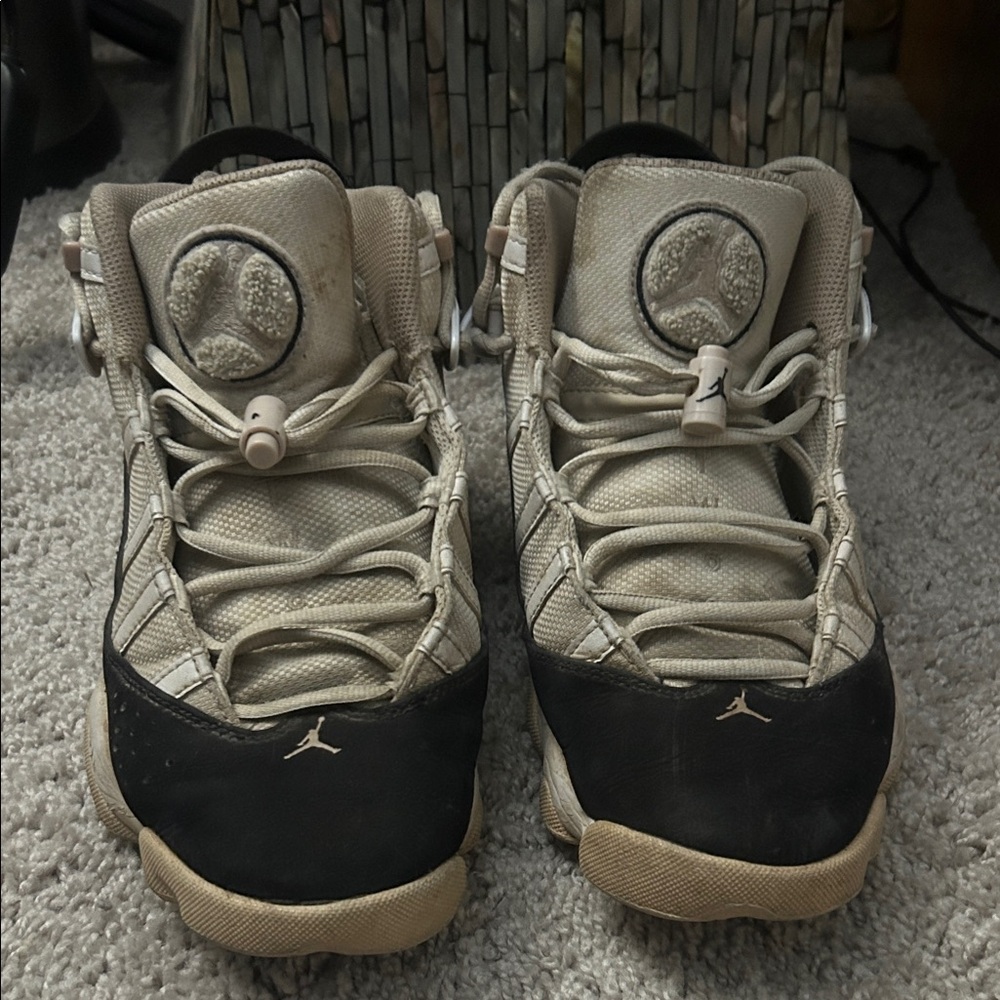 Men's Black and Tan Sneakers